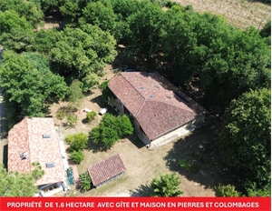maison en pierres à la vente -   40240  LABASTIDE D ARMAGNAC, surface 254 m2 vente maison en pierres - UBI482894315